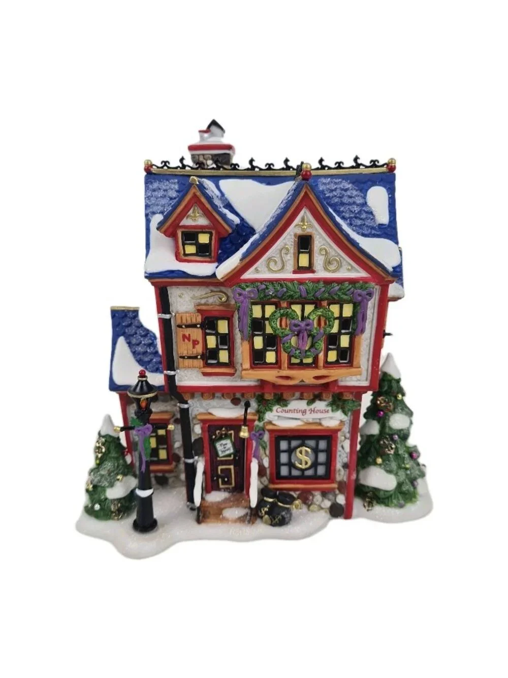 Department 56 Scrooge McDuck Marleys Counting House 56900 North Pole Christmas